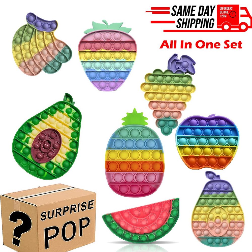 Fidget Toys Newly Fruit Shape Easter Combo Pack